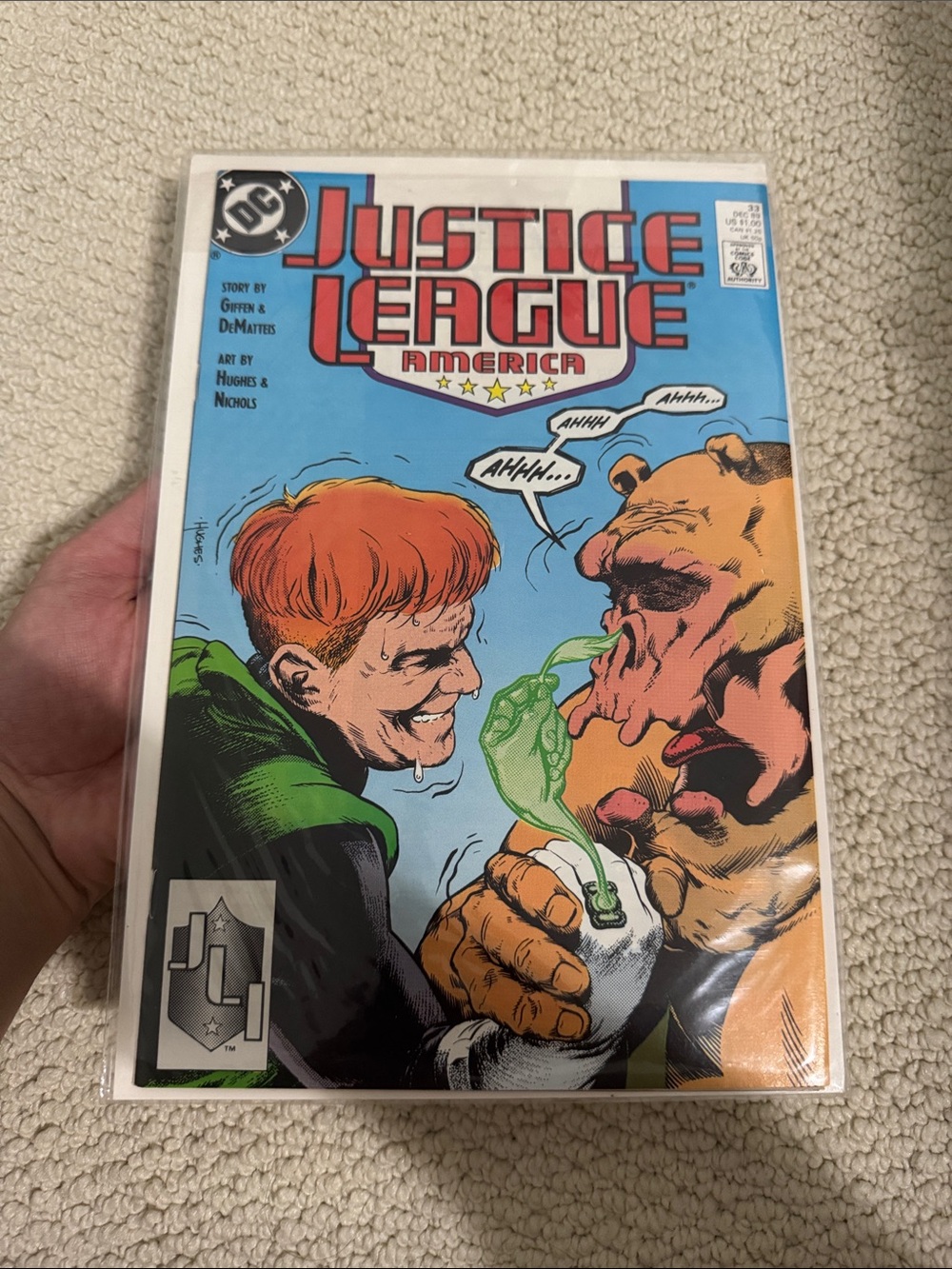 DC Comics Justice League America #33 Comic Book